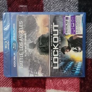 Blue-ray disk double feature. Lockout/battle:Los Angeles